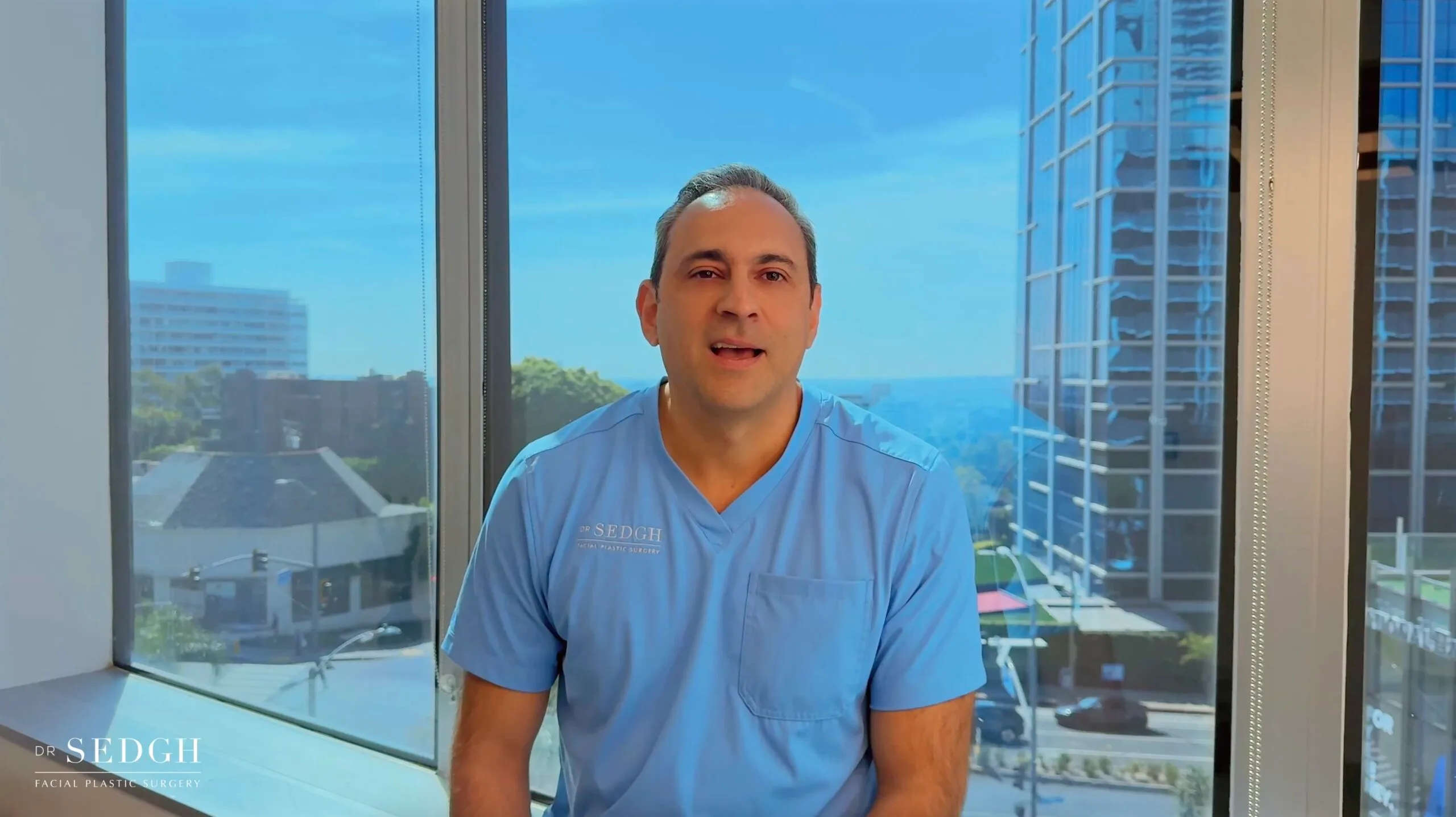 Dr. Jacob Sedgh, double board-certified facial plastic surgeon in West Hollywood